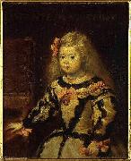 Diego Velazquez Retrato de la infanta Margarita Sweden oil painting artist